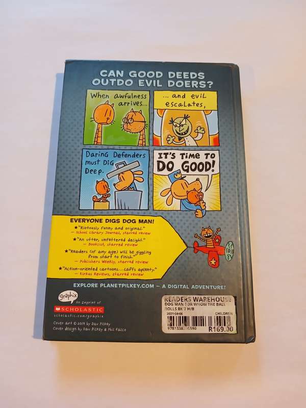 Dog Man, For Whom the Ball Rolls by Dav Pilkey