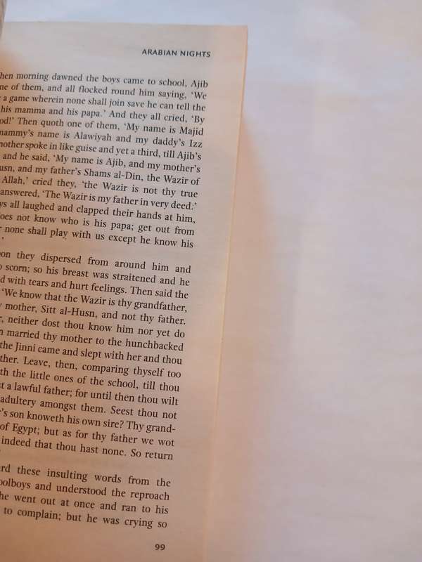 Arabian Nights translated by Sir Richard Burton