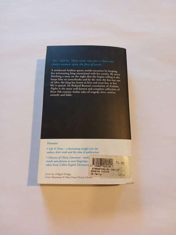 Arabian Nights translated by Sir Richard Burton