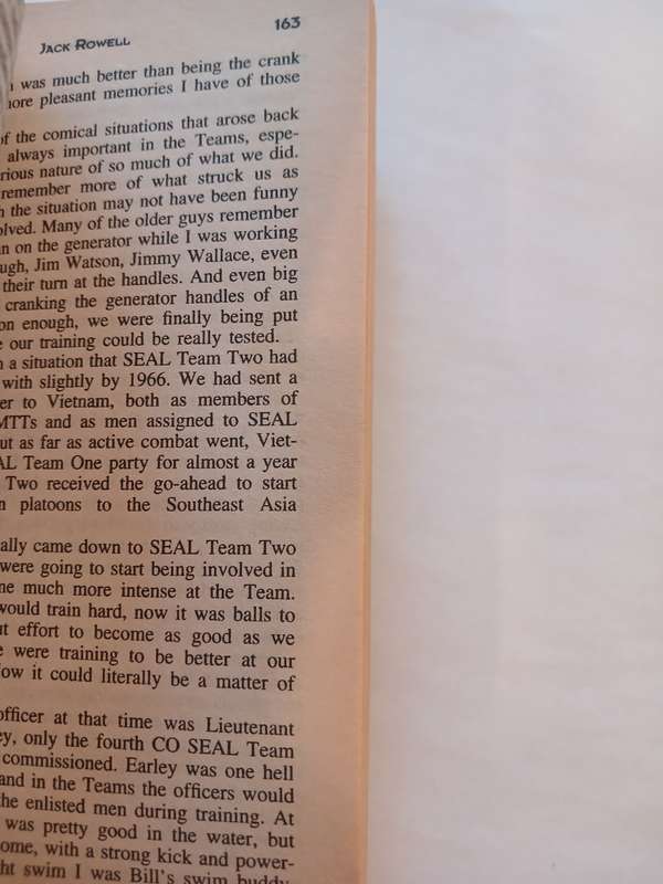 The Teams, An Oral History of the US Navy Seals edited by K. Dockery and B. Fawcett