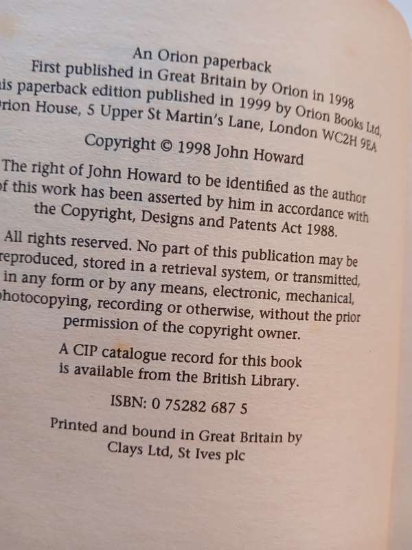 Blood Money, An SAS Novel by Johnny `Two Combs` Howard