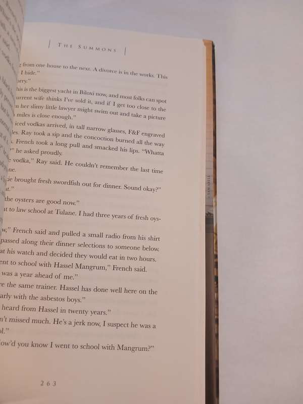 The Summons by John Grisham, First Edition
