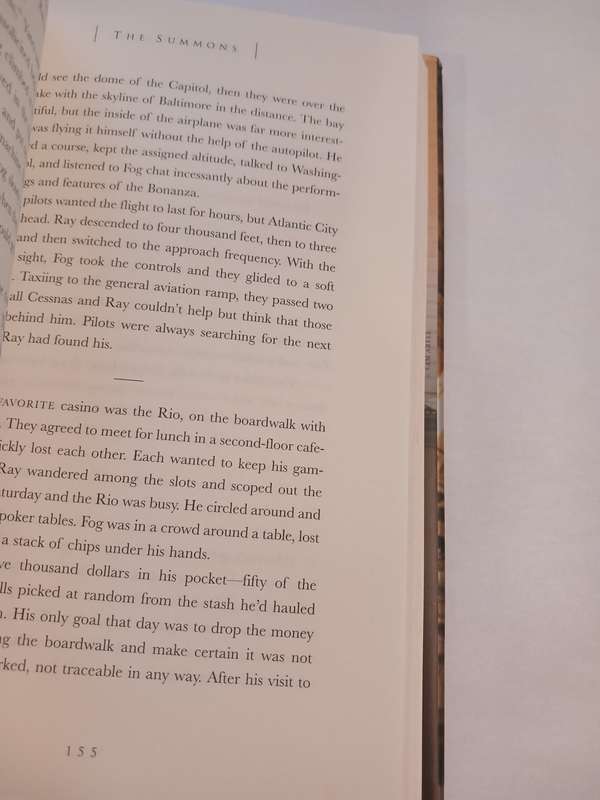 The Summons by John Grisham, First Edition