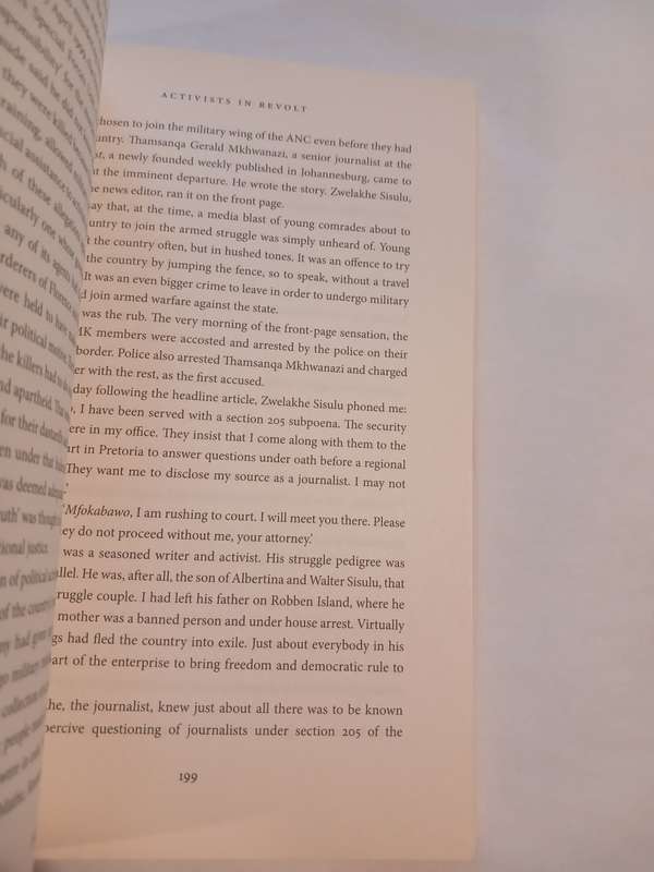 My Liberator, A Memoir by Dikgang Moseneke, signed