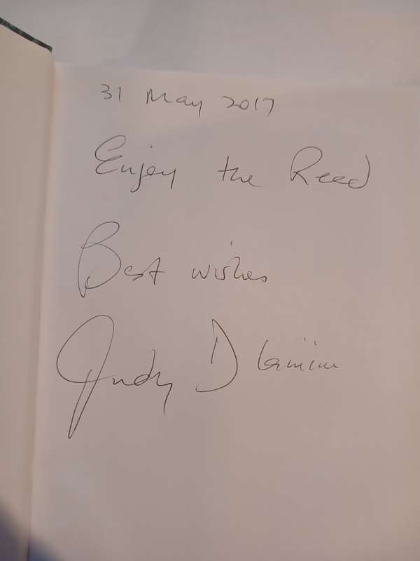Equal but Different by Dr. Judy Dlamini, signed