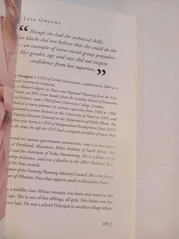 Equal but Different by Dr. Judy Dlamini, signed