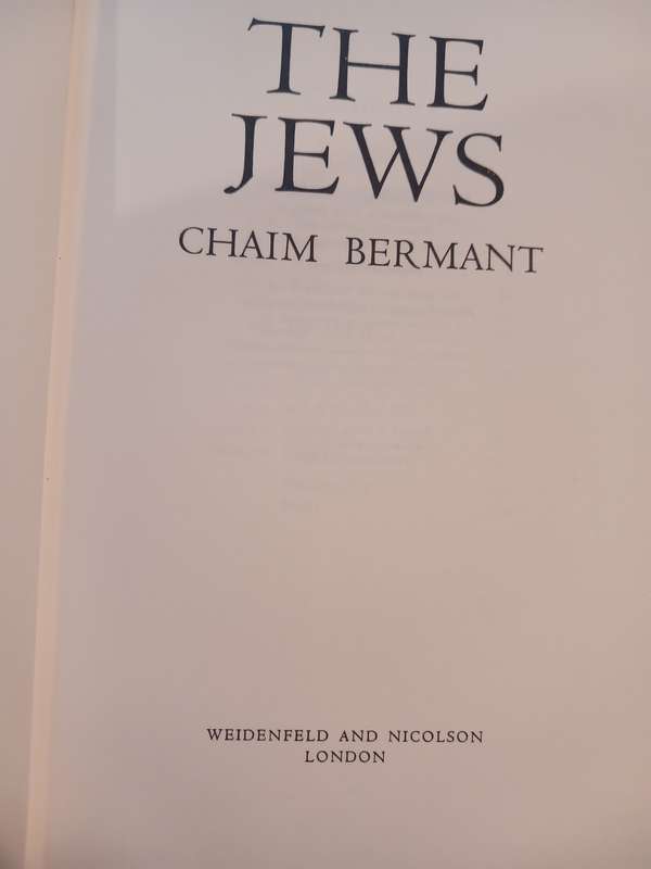 The Jews by Chaim Bermant