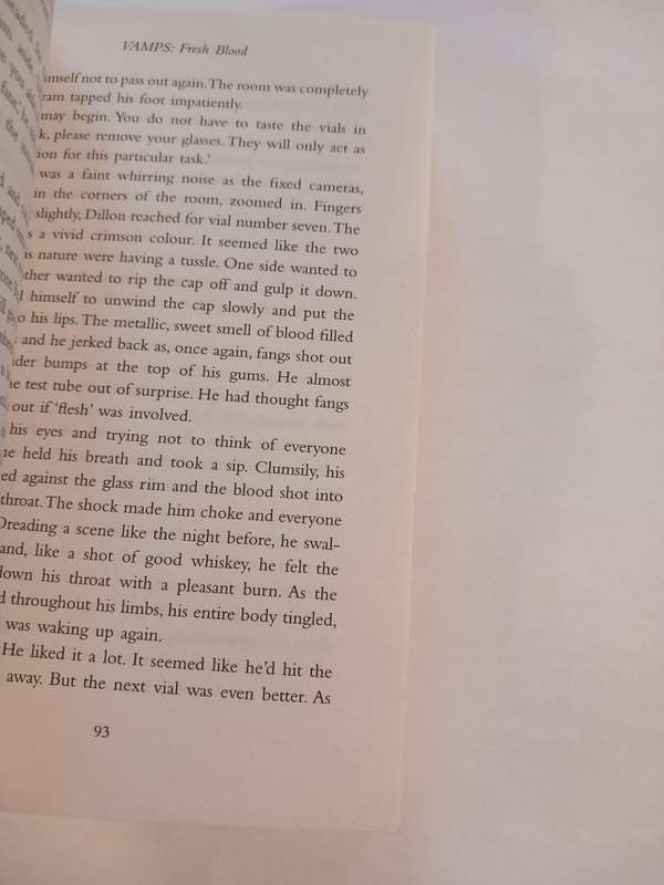 Vamps, Fresh Blood by Nicole Arend