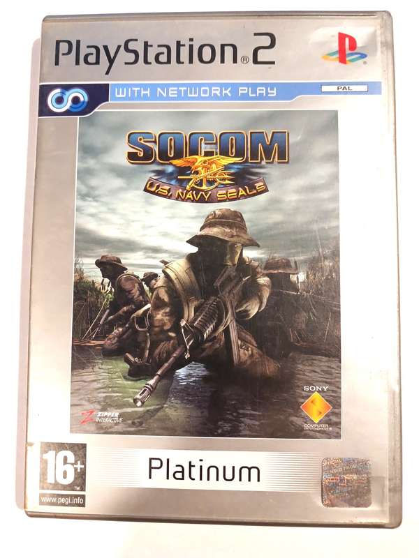 Playstation 2, Socom: U.S. Navy Seals, Platinum