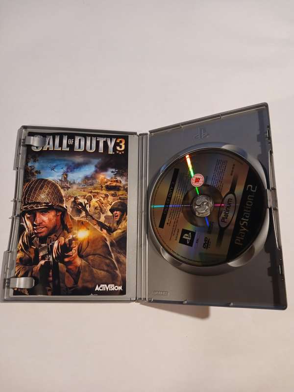 Playstation 2, Call of Duty 3, Platinum