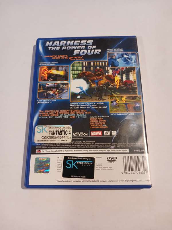 Playstation 2, Fantastic Four