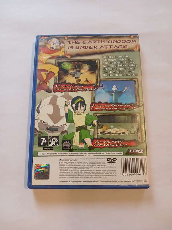 Playstation 2, Avatar: The Legend of Aang-The Burning Earth
