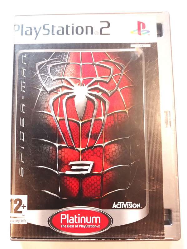 Playstation 2, Spiderman, Platinum