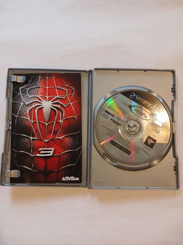 Playstation 2, Spiderman, Platinum
