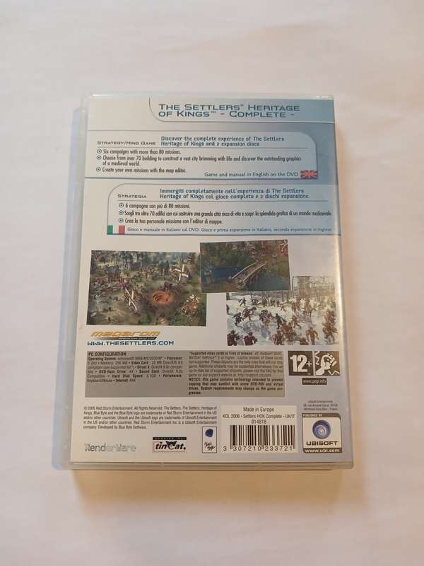 The Settlers, Heritage of Kings PC DVD-ROM