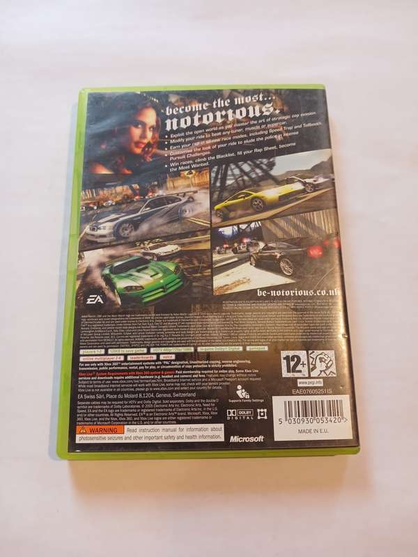 XBOX 360, Need for Speed Most Wanted
