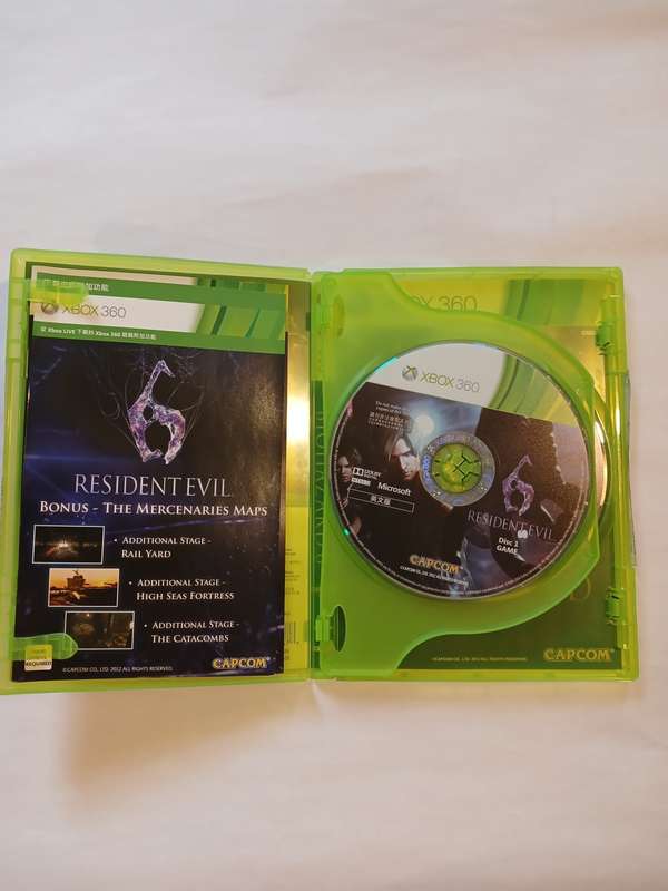 XBOX 360, Resident Evil 6