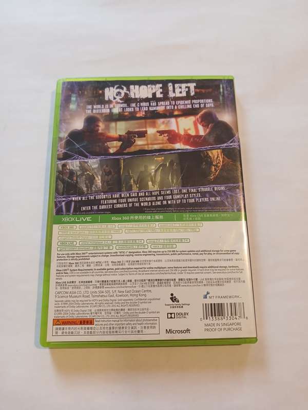 XBOX 360, Resident Evil 6