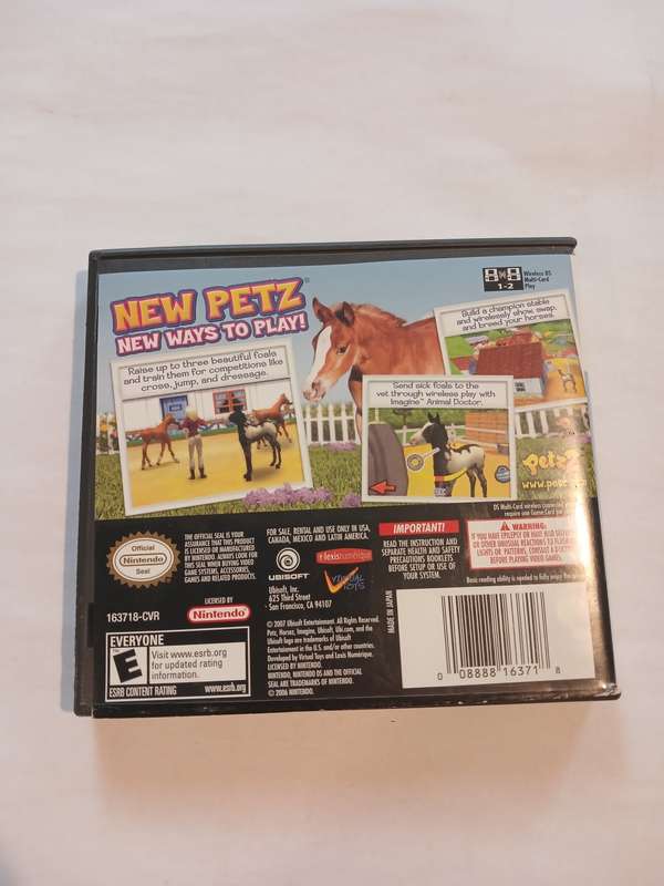 Nintendo DS, Petz Horsez 2