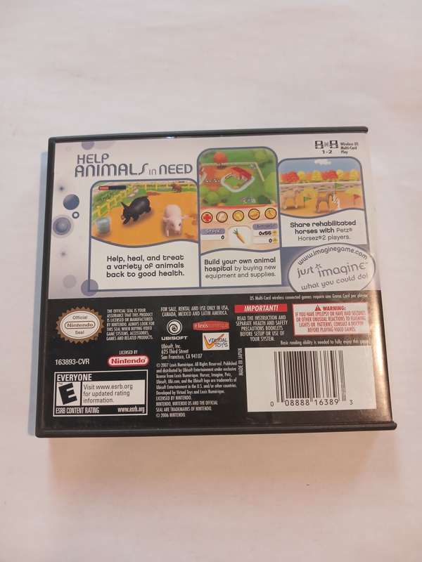 Nintendo DS, Imagine Animal Doctor