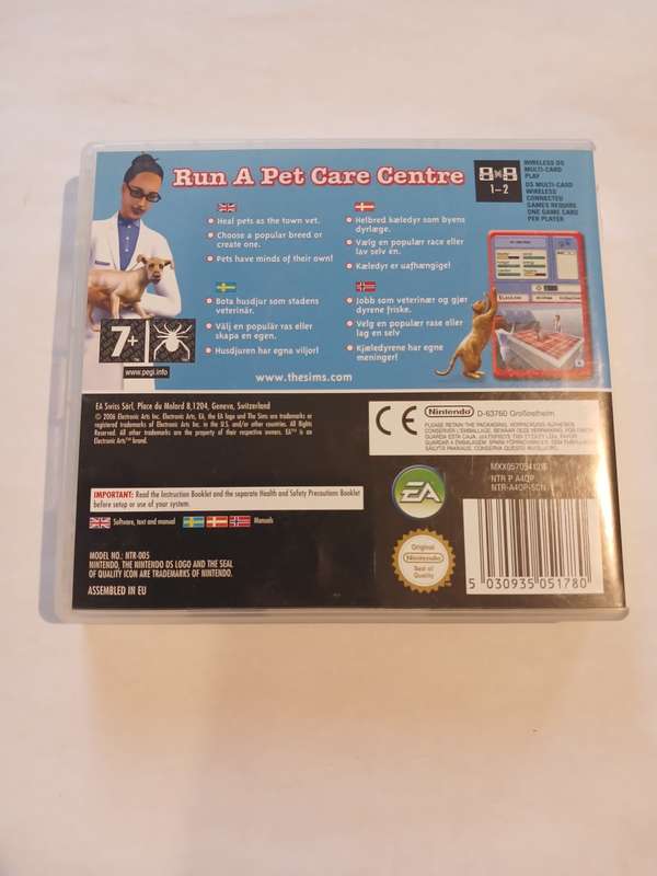 Nintendo DS, The Sims 2 Pets