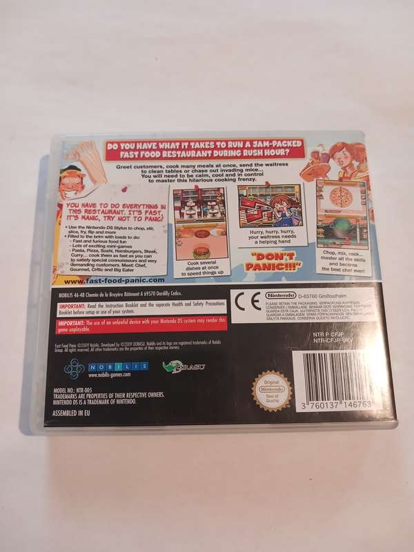 Nintendo DS, Fast Food Panic