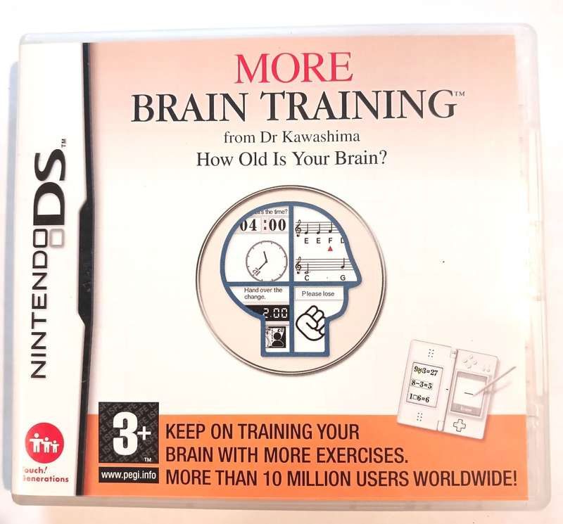 Nintendo DS, More Brain Training from Dr Kawashima