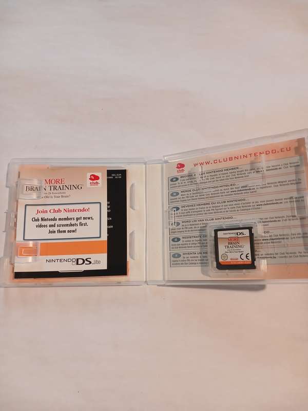 Nintendo DS, More Brain Training from Dr Kawashima