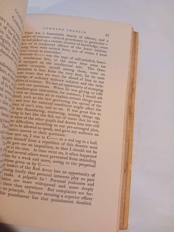 Red Pilot by Vladimer Unishevsky, 1939 First Edition