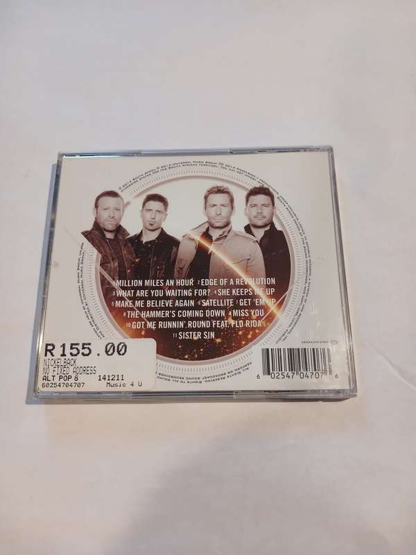 Nickelback, No Fixed Address CD
