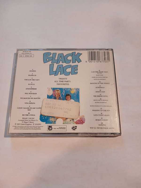 Black Lace, Twenty All Time Party Favourites CD