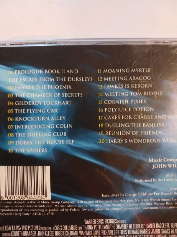 Harry Potter and the Chamber of Secrets, Motion Picture CD
