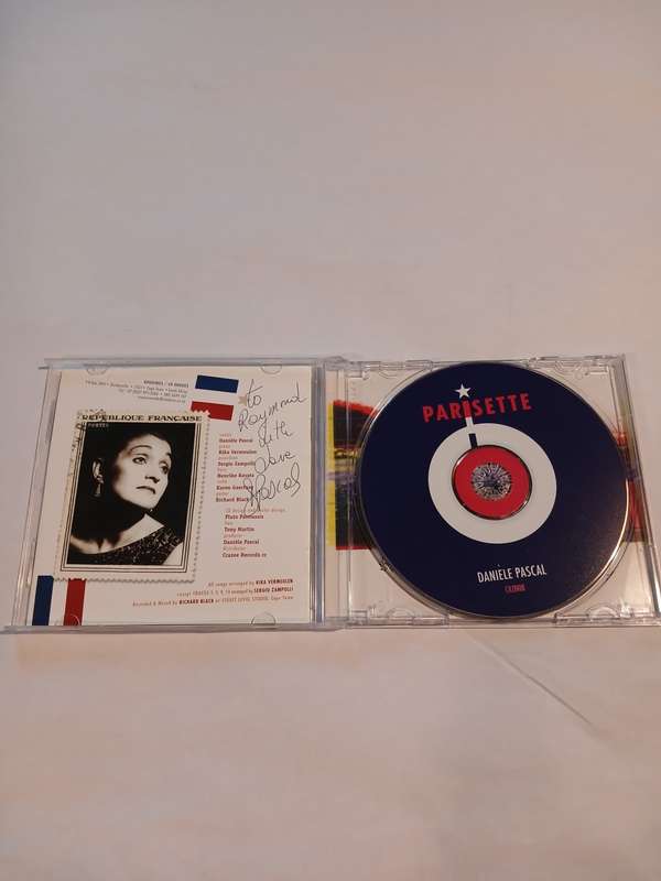 Daniele Pascal, Parisette CD, signed