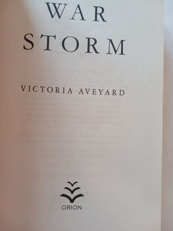 War Storm by Victoria Aveyard