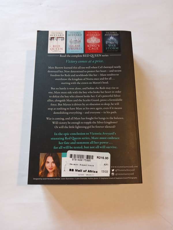 War Storm by Victoria Aveyard