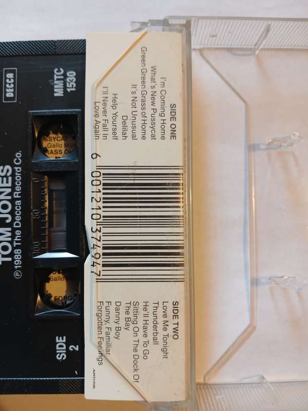 Tom Jones, The Very Best of Tom Jones Cassette