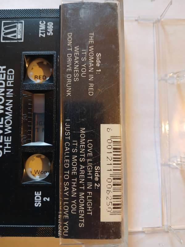 The Woman in Red, Motion Picture Soundtrack Cassette