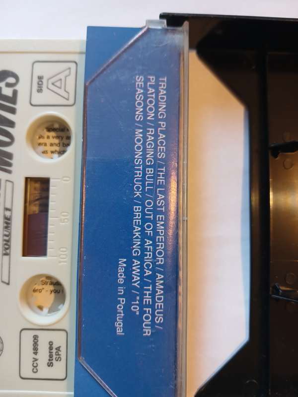 Music from the Movies, Vol. 1 Cassette