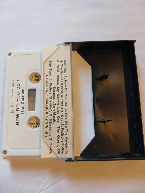 The Klaxons, How Do You Do? Cassette