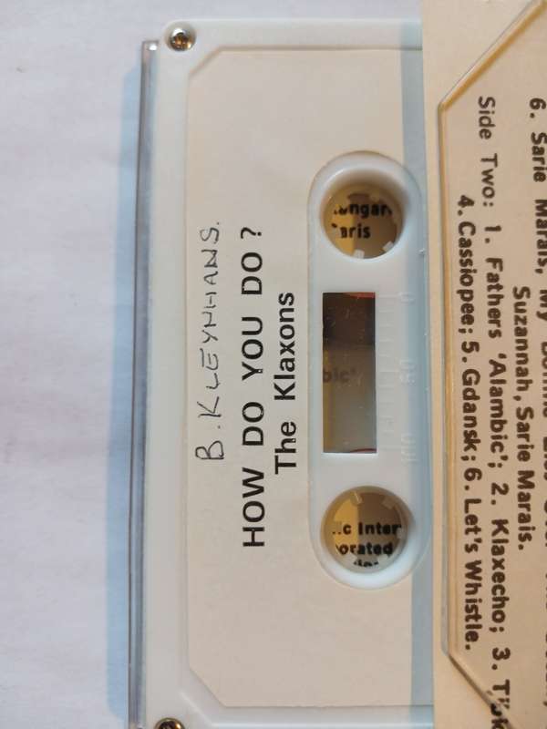 The Klaxons, How Do You Do? Cassette