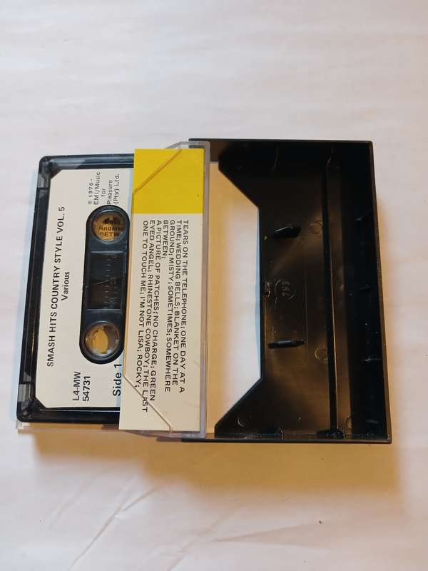 Smash Hits Country Style Vol. 5 Cassette