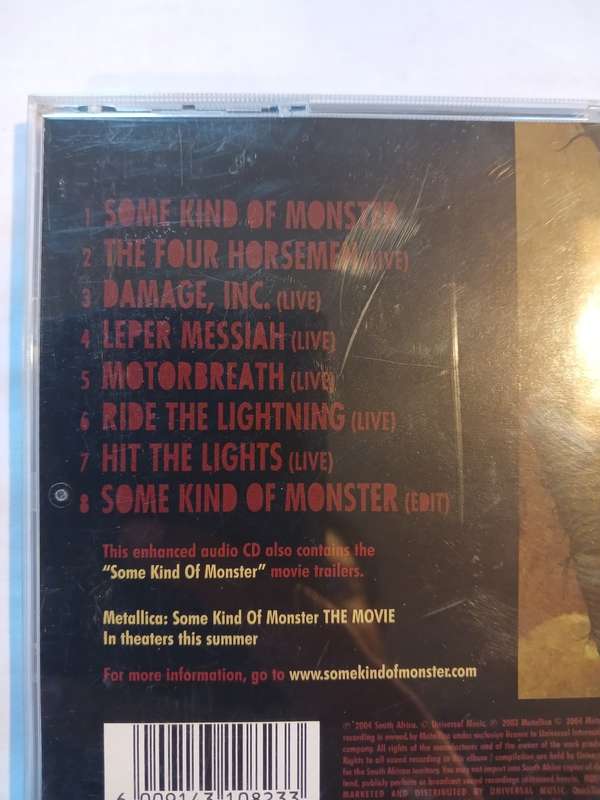 Metallica, Some Kind of Monster CD