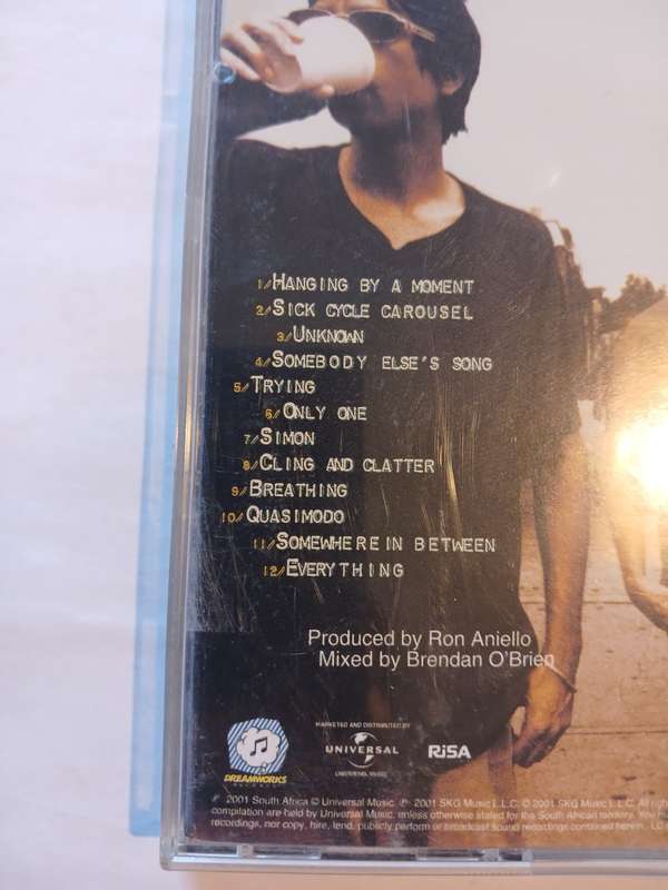 Lifehouse, No Name Face CD