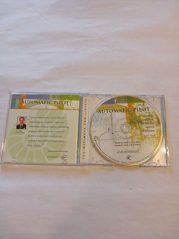 Automatic Pilot, Eliminate Negative self-talk and Vaporize self-sabotage CD