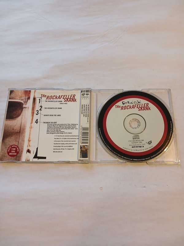 Fatboy Slim, Rockafeller Skank CD single