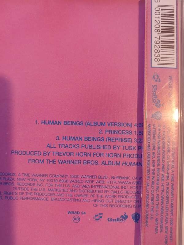Seal, Human Beings CD single