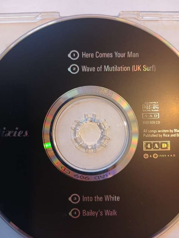 Pixies, here Comes Your Man CD single, UK