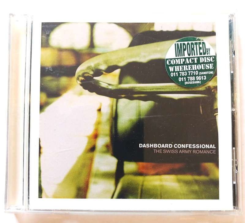 Dashboard Confessional, The Swiss Army Romance CD, US