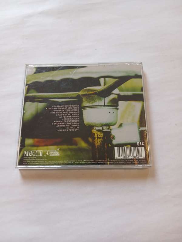 Dashboard Confessional, The Swiss Army Romance CD, US