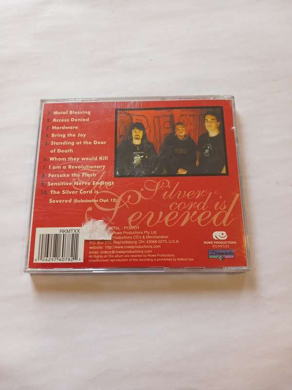 Mortification, The Silver Cord is Severed CD, US